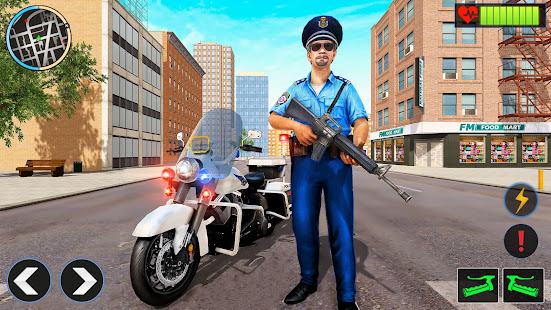 Police Moto Bike Chase Crime Shooting Games 2.0.34 screenshots 9