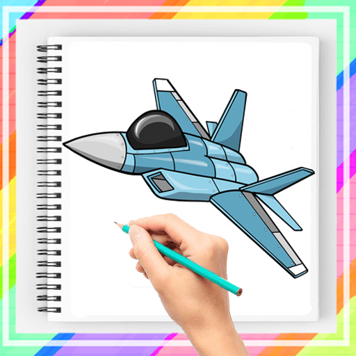 How to Draw Fighter Aircraft logo