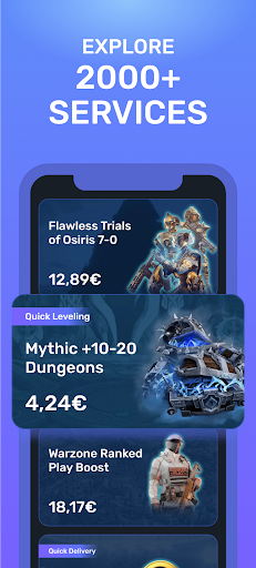 Screenshot of SkyCoach.gg - Carry & Gold
