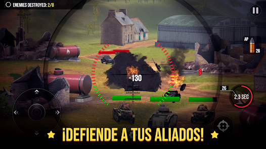 Imágen 27 World of Artillery: Cannon android