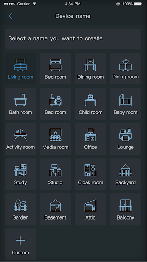 Android application bluesonix screenshort