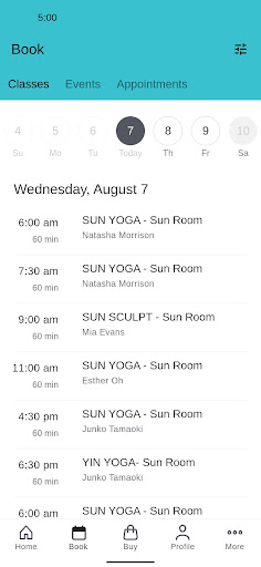 SUN YOGA HAWAII Screen 2