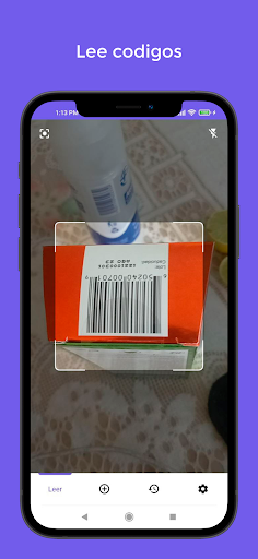Android application Lector QR: Crea Codigos QR screenshort