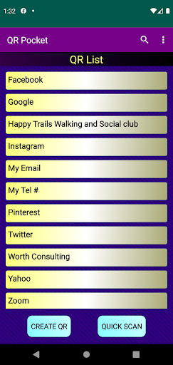 QR Pocket Screenshot