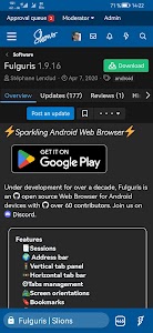 Fulguris Web Browser Unknown