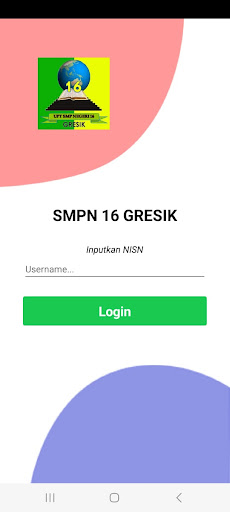 Android application Info SMPN 16 Gresik screenshort