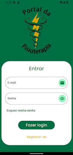 Android application Portal da Fisioterapia screenshort
