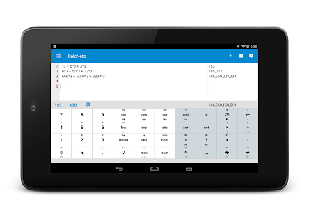 CalcNote Pro - Math Calculator Captura de pantalla