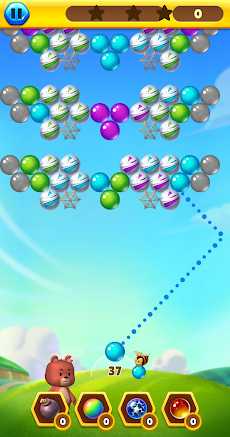 Bubble Bee Pop - バブルシューターゲームのおすすめ画像1