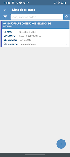 Inforplus Força de Vendas Screen 3