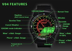 V04 WatchFace for Android Wearのおすすめ画像2
