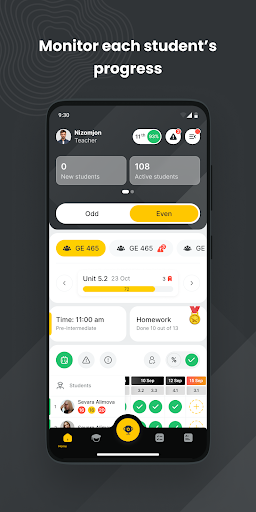 Android application Inter Nation Staff screenshort