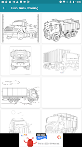 Fuso Truck Coloring