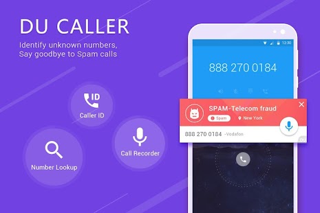 DU Caller - ID Name Address Lo Screenshot