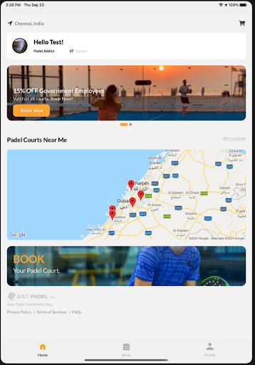 Just Padel - Courts of Choice