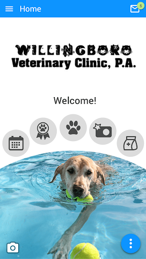 Android application Willingboro Veterinary Clinic screenshort