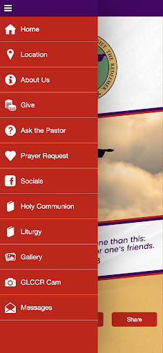 Greater Love Church CTR Screen 2