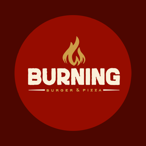 Burning logo