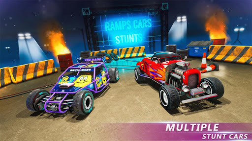 Ramp Stunt Car Racing Games: Car Stunt Games 2019 apkpoly screenshots 12