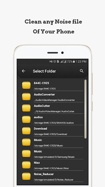 Captura 4 Audio Video Noise Reducer android