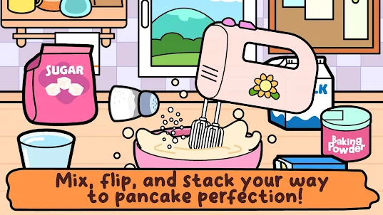 Pancake Maker DIY Cooking Game