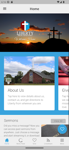 Liberty FWB Church Screen 2