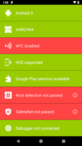 Security Check - Device compli