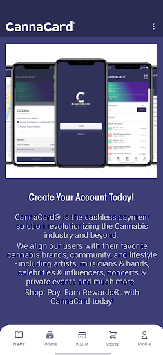 Android application CannaCard - Mobile Payments screenshort