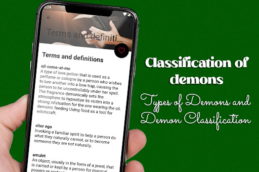 Classification of Demons Screen 2