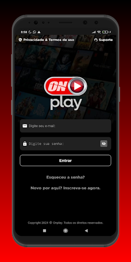 Android application Onplay - Filmes & Séries screenshort