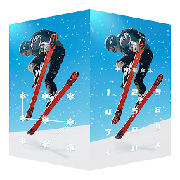 تصویر نماد AppLock Live Theme Skiing