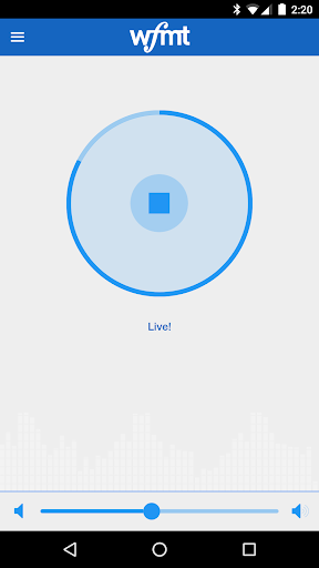 Android application WFMT - Classical Radio screenshort