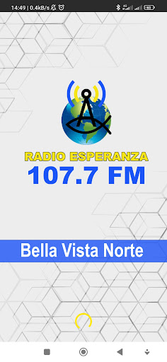 Android application Esperanza FM 107.7 Bella Vista screenshort