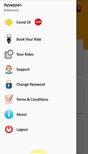 Oben - Bike taxi & Delivery Screen 3