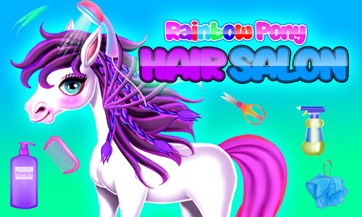 Android application Rainbow Pony Hair Salon screenshort