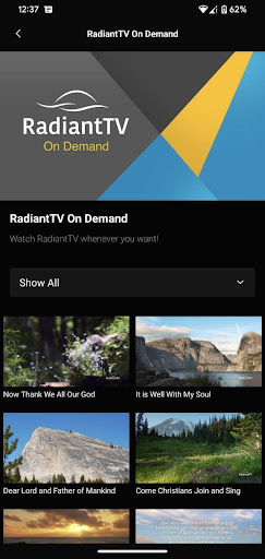 RadiantTV Screen 2
