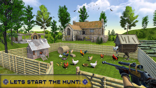 Android application Chicken Hunting Challenge Game screenshort