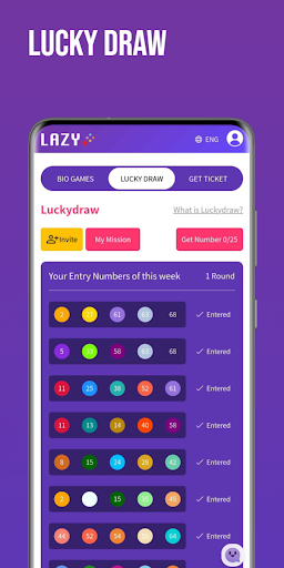 LAZY play Screen 3