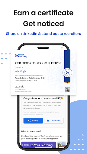Screenshot of Great Learning: Online Courses