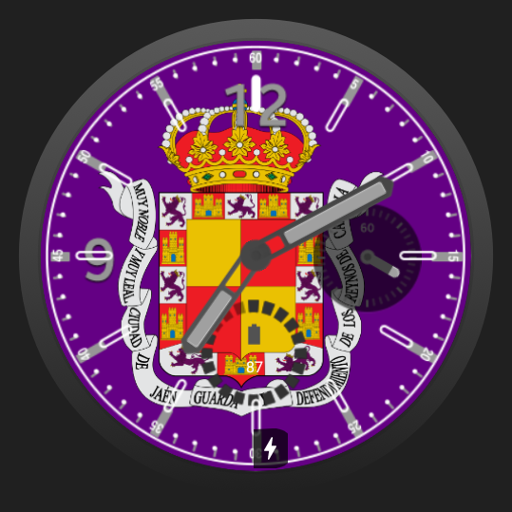 Esfera bandera de Jaén logo