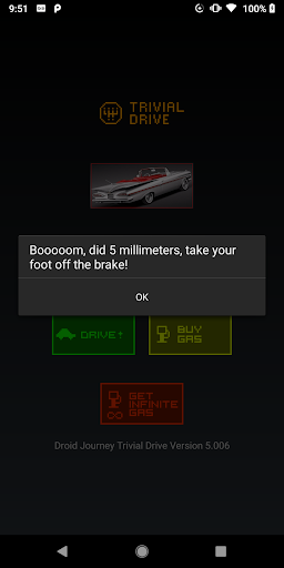 Trivial Drive IAB Demo Game Screen 2