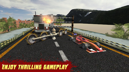 Screenshot 4 Speed Bump Car Drive Challenge android