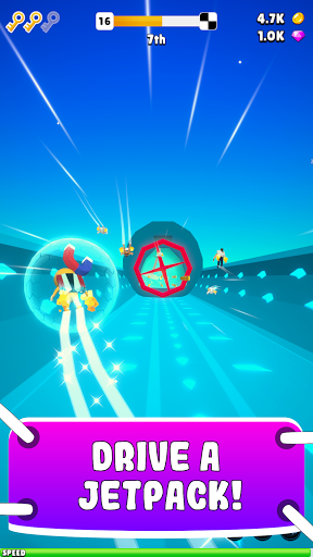 Android application Jetpack Games: Superhero 3D screenshort