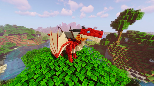 Android application Dragon Minecraft Mod screenshort
