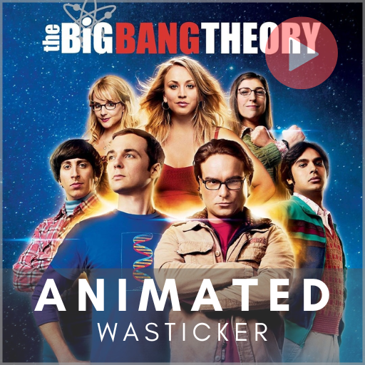Big Bang Theory GIF Stickers logo