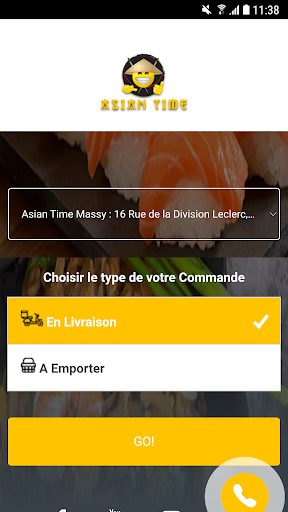Android application Asian Time screenshort
