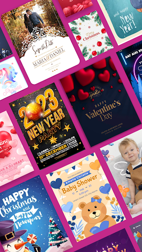 Android application Invitation Maker & Card Design screenshort