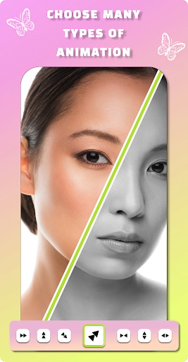 Before  After video effect