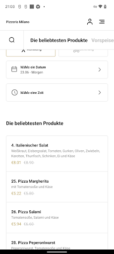 Pizzeria Milano Bad Camberg Screen 3