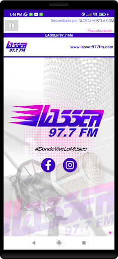 LASSER 97.7 FM Screen 2